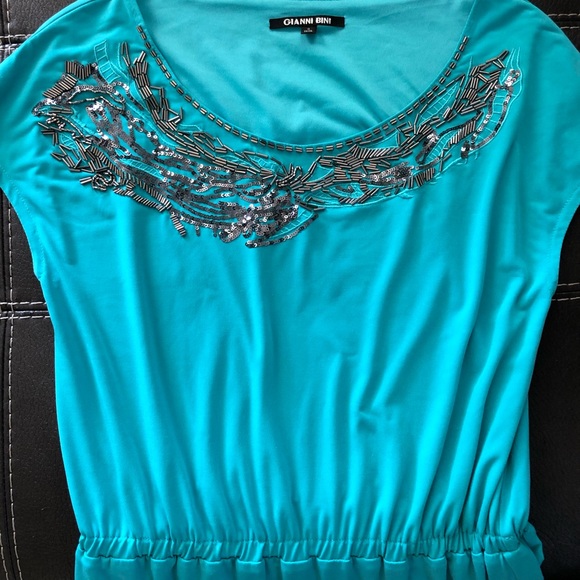 Gianni Bini Embellished Mini Dress - Picture 8 of 11